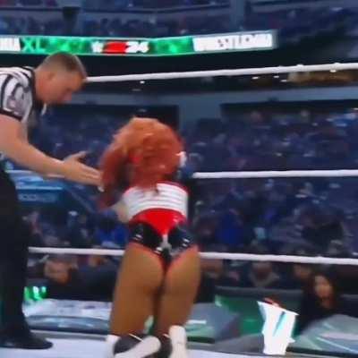 Rhea Ripley and Becky Lynch