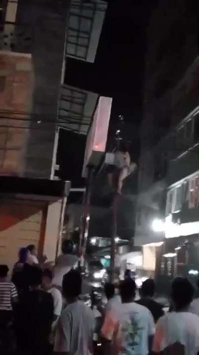 Cheater becomes Spider-Man when caught