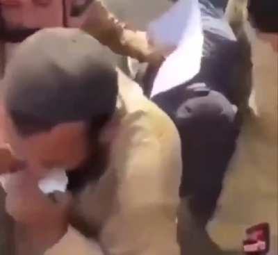 Paki bro eating Israel flag for Iran 🥰