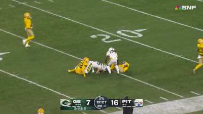 [Highlight] Tucker Kraft goes for 7 catches, 143 yards, and 2 TDs to wrap up National Tight Ends Day