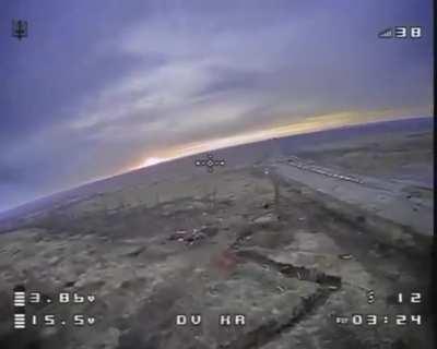 Unarmed FPV drone spooking russians. Reconnaissance and test flight