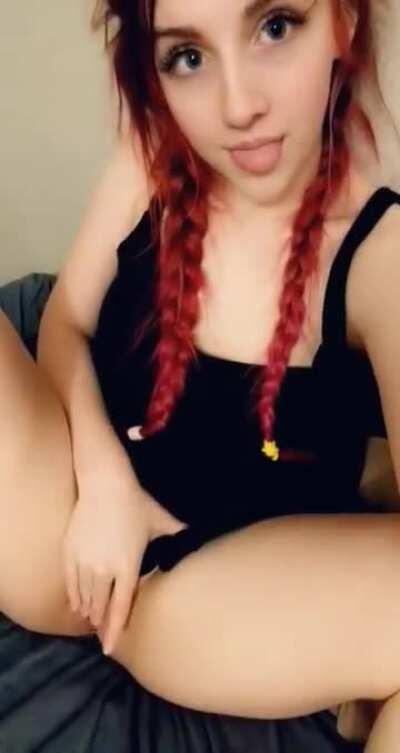 Playing in pigtails~ [oc]