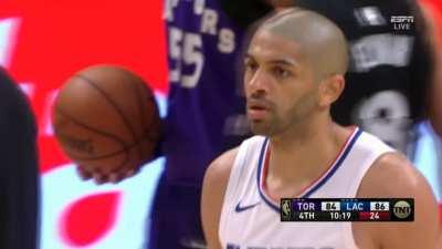 [Highlight] Batum gets up to drop the hammer on the fast break