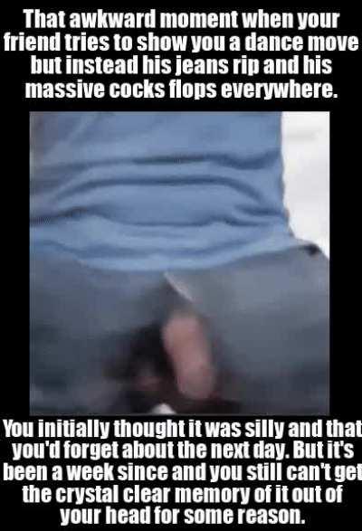 why can't I get it out of my head? everytime I close my eyes I see his fucking meat