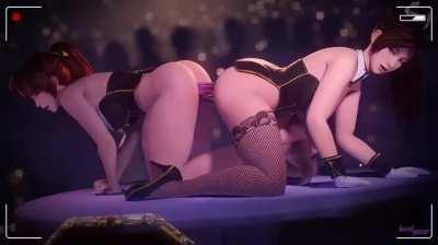 Kasumi & Mai (Lewdgazer) [Dead or Alive]