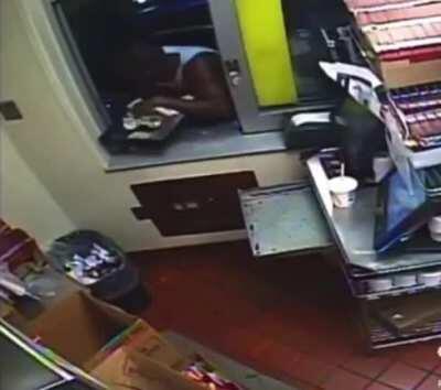 Nice man donates to McDonald