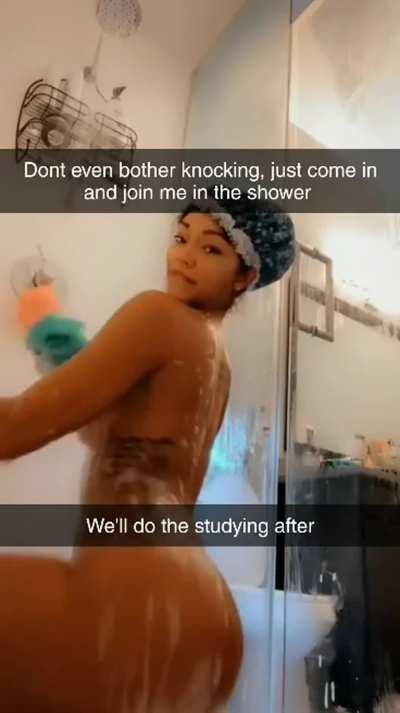 Sometimes having a study session with your sister's friends can be fun