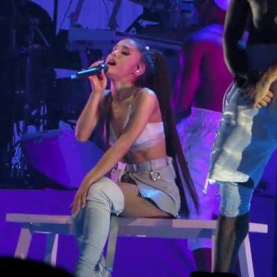 Ari spreading her legs for us