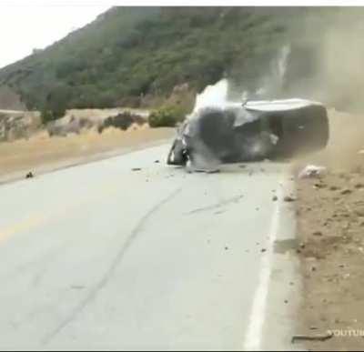 Attempting to drift in an expensive car without experience