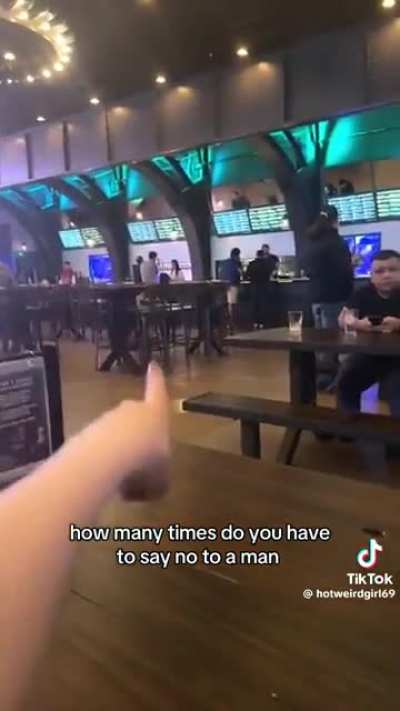 Two creeps won't leave table