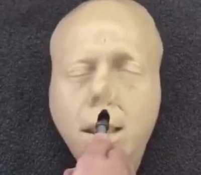 intrusive face massage