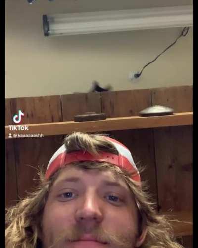 I said no camera on me