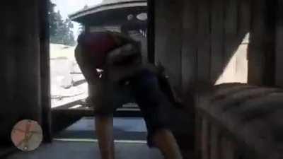 Funniest glitch I've seen from this game (Credit: BedBananas)