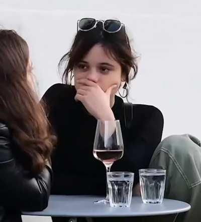 imagine if Jenna Ortega looked at you like this