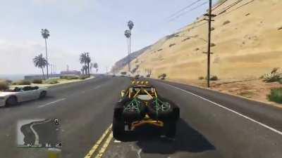 I was driving and my car kinda just fell apart.