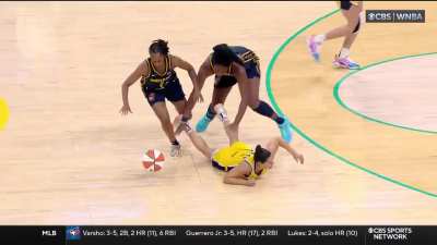 Foul on Aliyah Boston?????? What????