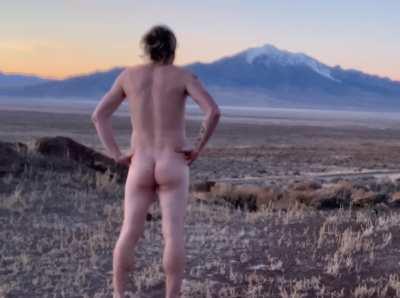 Join me outside for the sunset?