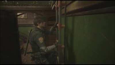Shit! Not that way! (Resident Evil 2)