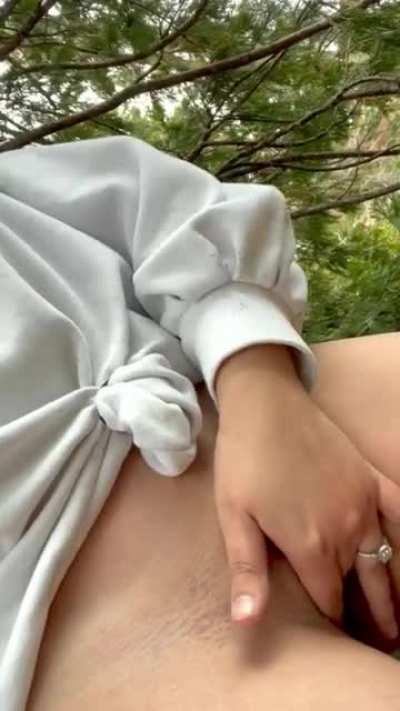 Took a nature walk, got a little wet 💕