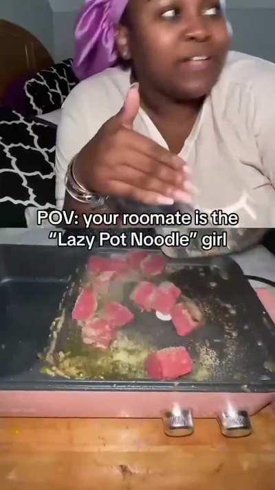 POV: your roommate is the 