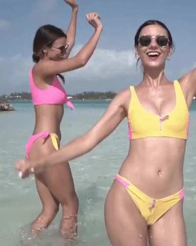 Victoria Justice and Madison Reed