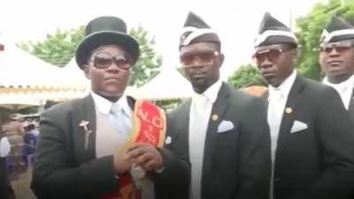 I'm not afraid by the ghost, I dance with him