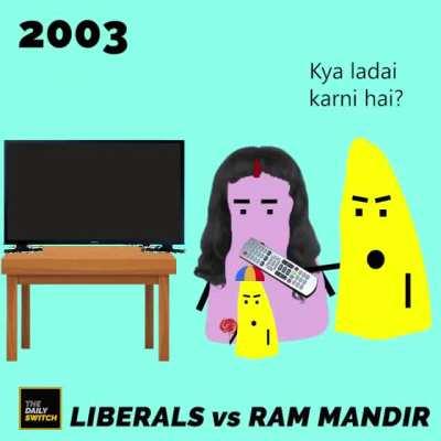 A liberal grows up with the Ram Janmabhoomi movement.