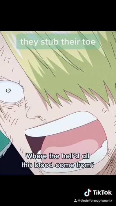 Everyone’s a badass until they stub their toe (shorter version)