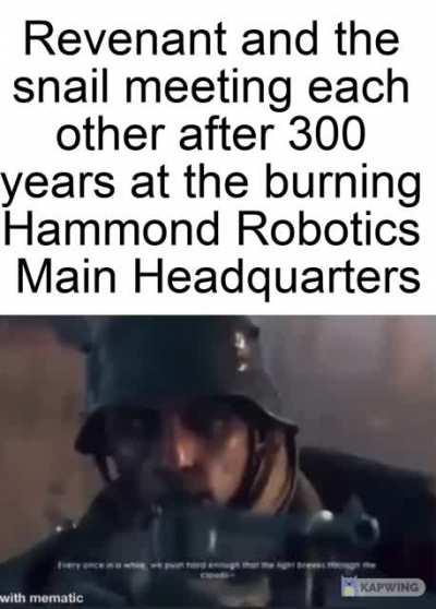 He's gonna get his final wish