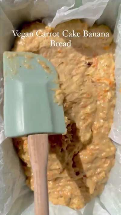 Vegan Carrot Cake Banana Bread