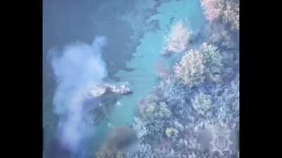 UA POV: Russian Motorboat destroyed by Ukrainian FPV drone