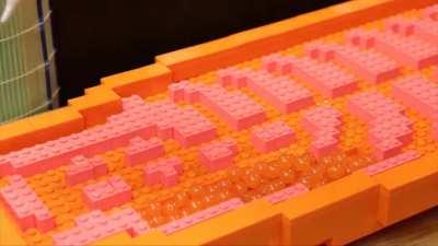 Lego Salmon Fish Cooking