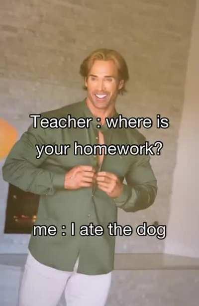 What the dog doin’