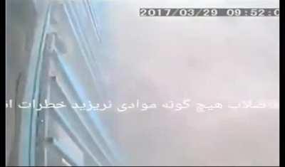 Yes, throw your cigarette in the hole. What could possibly go wrong?