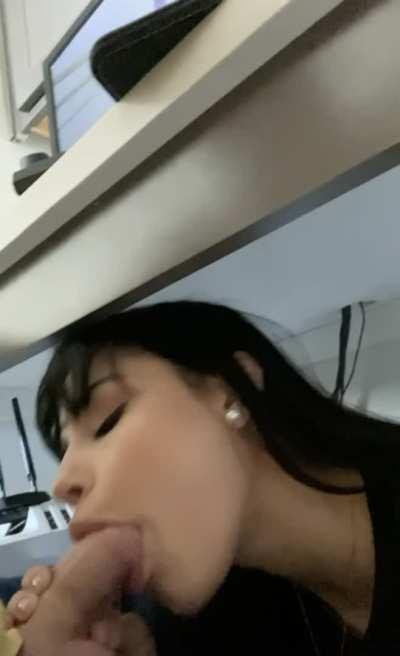 When you found out your former school bully was your wife’s new boss you told her everything he’s ever done to you and told her to quit. What you didn’t expect is rearing how her alpha boss used to humiliate you made her wet as fuck. Next day instead of q