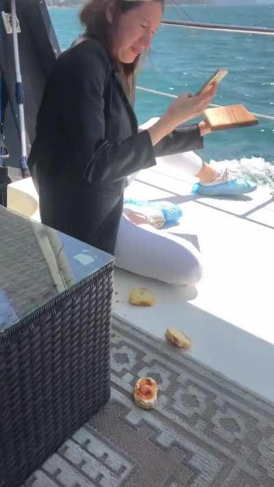 That delay is way too long ! smh..