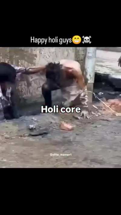 Let's celebrate Holi, the festival of colors, Harassment and Mud