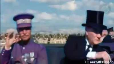 Mustafa Kemal Atatürk ve Rıza Pehlevi 1934