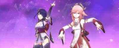 Raiden & Yae Dodging Your Primos