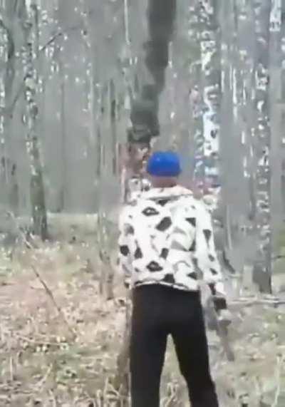 do not go through the forest fighting with the dry trunks