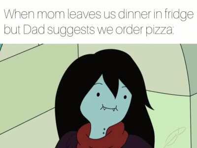 Marceline the Pizza Queen!