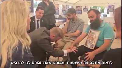 Swedish MP Alexander Christiansson’s oscar winning performance to picture of dead IDF