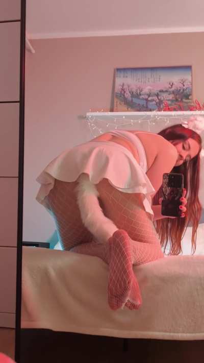 What would you do seeing my tail peek from my skirt?