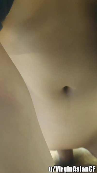 I love getting on top, but my pussy is so tight he can barely fit...