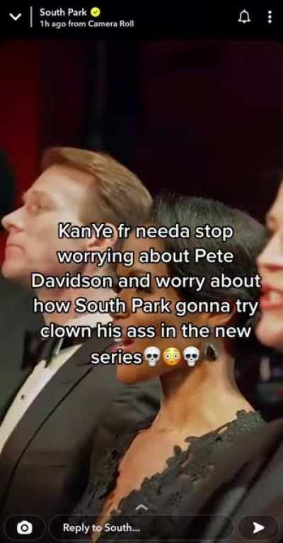 Ye isn't gonna survive this 💀