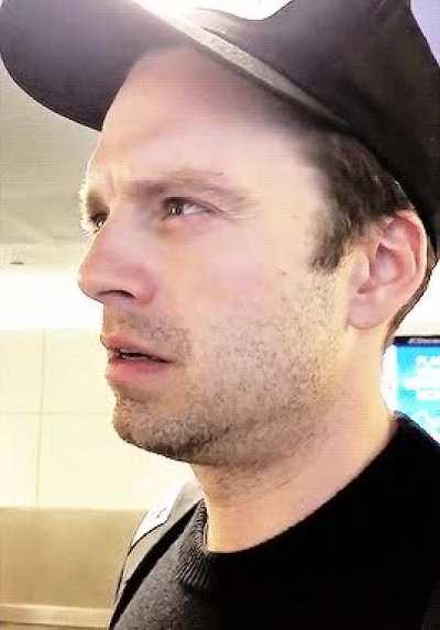 Leaked footage of Bucky watching Rogers: The Musical