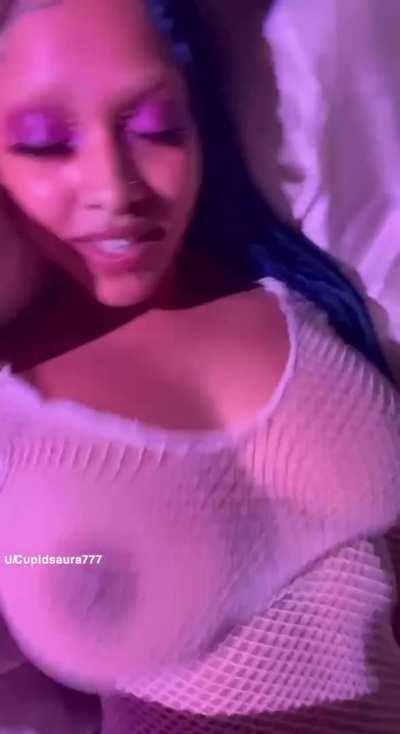 Be a good boy and subscribe (Link in bio) show me how much cum you have for me