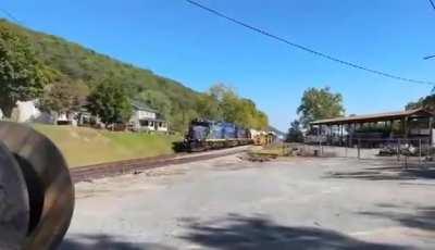 The train ain&rsquo;t gonna stop.