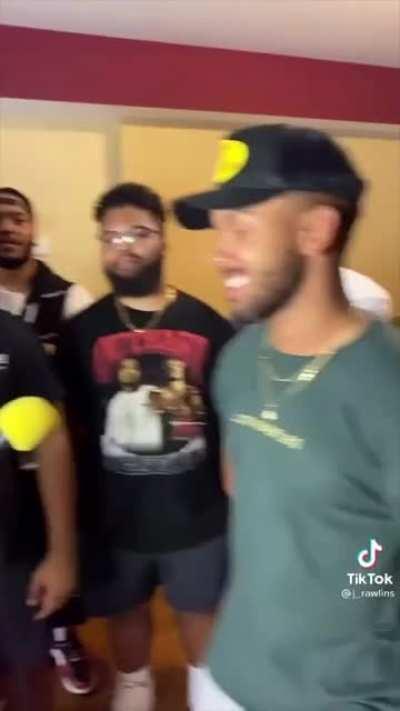 If the comedian laughs, he gets whacked