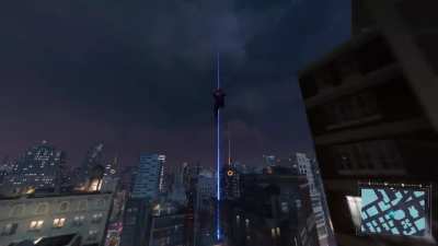 That was smooth. Cannon spidey swing